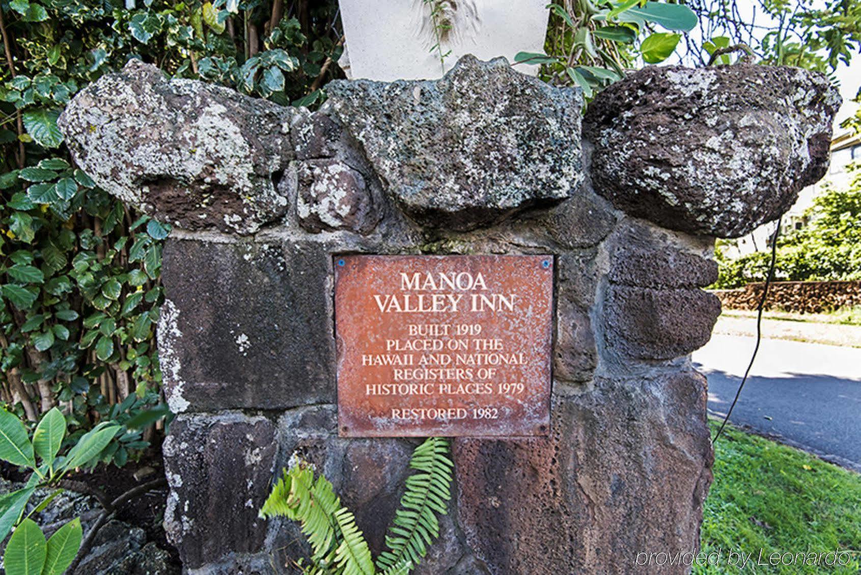 Manoa Valley Inn Honolulu Eksteriør bilde